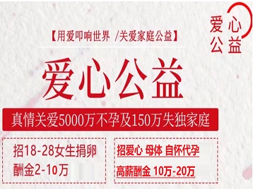 南昌捐卵助孕生子 爱心志愿者招募